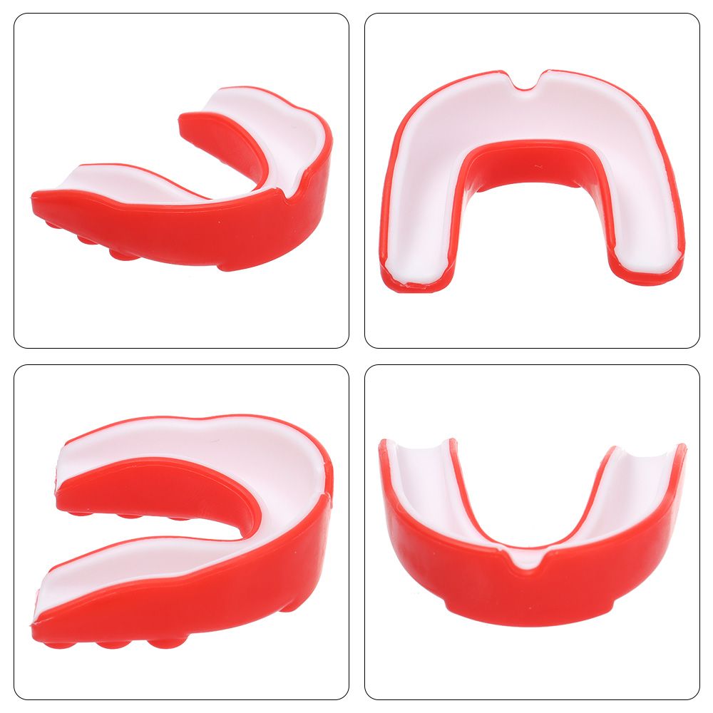 Adult Kids Football Silicone Boxing Gum Shield Teeth Protection Mouth Guard Rugby