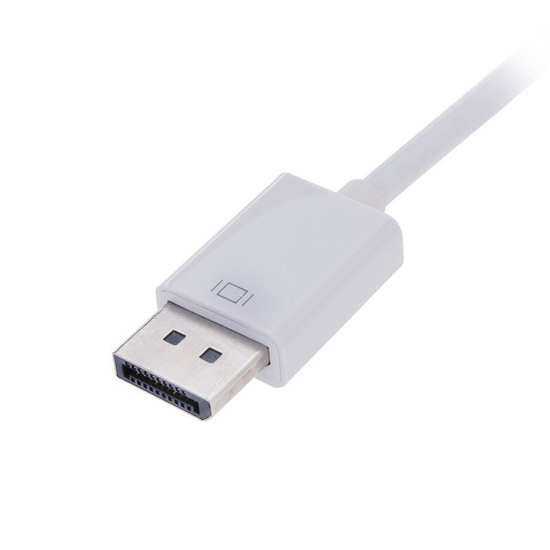 3In1 Thunderbolt Dp Naar Hdmi Vga Dvi Adapter Kabel Converter 1080P Displayport Voor Macbook Pro Air Projector camera