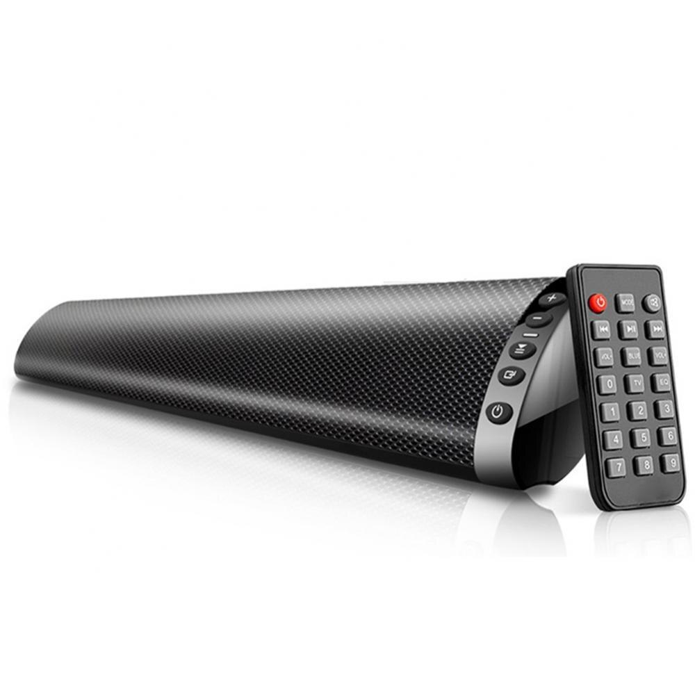 Bluetooth 5.0 Draadloze Speaker Tv Soundbar Tf Fm Radio Stereo Luidspreker Home Theater Muur Gemonteerde Geluid Bar Muziekspeler
