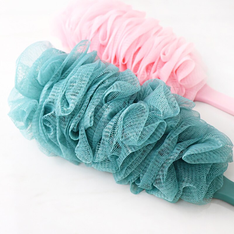 Large Long Handle Bath Brush Shower Bath Rub Bath Bath Artifact Soft back brush shower