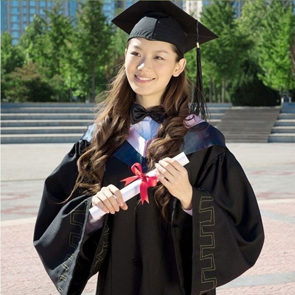 Adult Bachelor Graduation Caps with Tassels for Graduation Ceremony Party