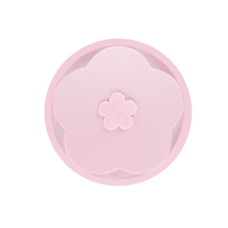 Bolsa de filtro para lavadora con filtro de red de flores para el pelo: Rosa