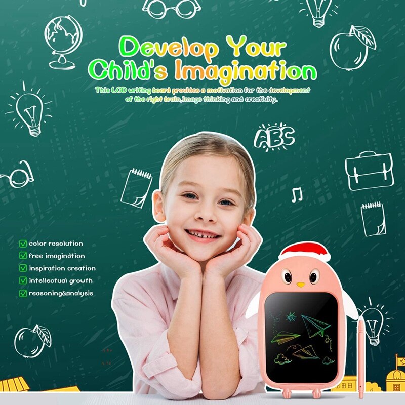 LCD Writing Tablet 8.5-Inch Colorful Doodle Board Drawing Tablet,Electronic Drawing Pad with Lock Function