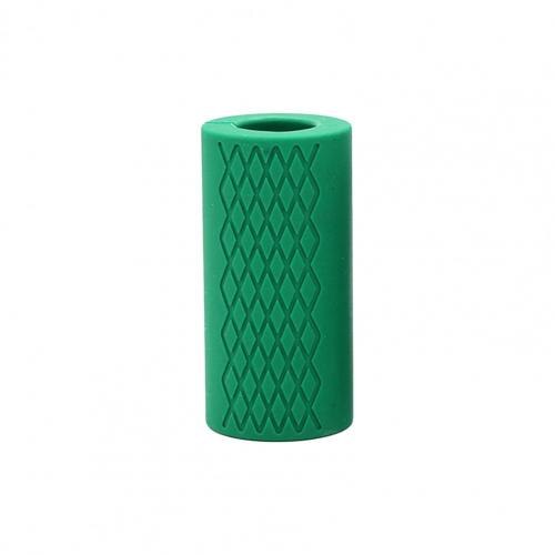 Useful Silicone Long Lasting Thick Bar Fat Dumbbell Grips for Weight Lifting Weight Bar Grip Dumbbell Grip: Green  