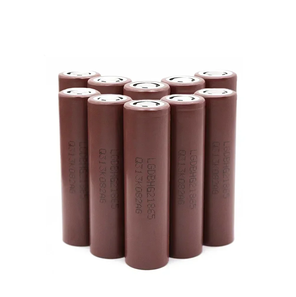 Lg18650 original importerade  hg2 3000 mah högkapacitets litiumbatterier med hög hastighet , 20 3.7v laddningskraft