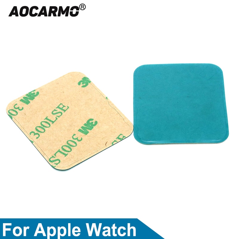 Aocarmo Front LCD Adhesive Sticker Screen Repair Glue Tape For Apple Watch Series 1 2 3 38mm/42mm Series 4 5 6 40mm/44mm