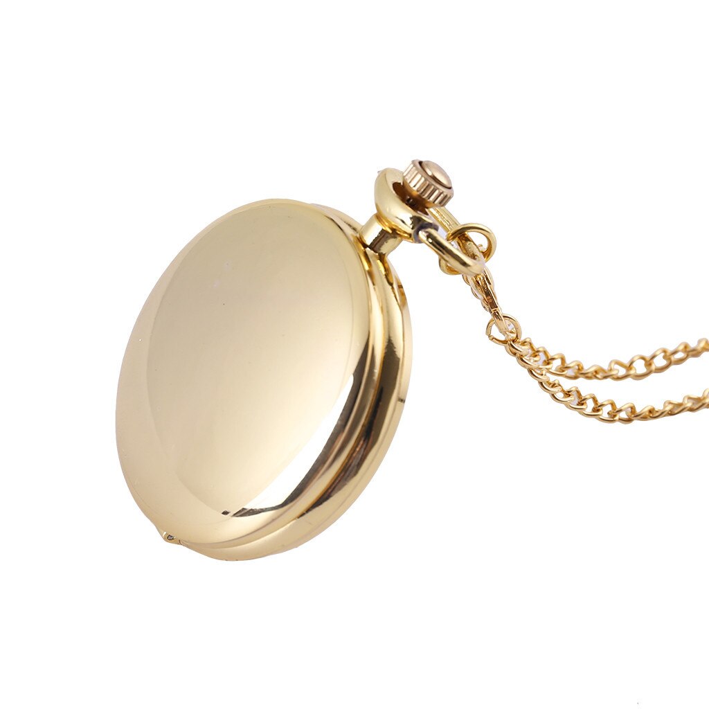 Classic Large Two-Faced Gold Pocket Watch Court Style Pocket Watch Classic Style Watch