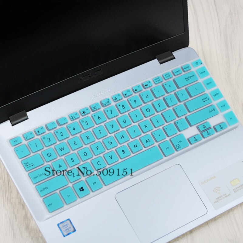 15 15.6 cal klawiatura protector skóry etui na ASUS vivobook s15 x510UQR x510uf x510uq x510 x510u S510 S510UA S510UN S510UQ: Sky blue