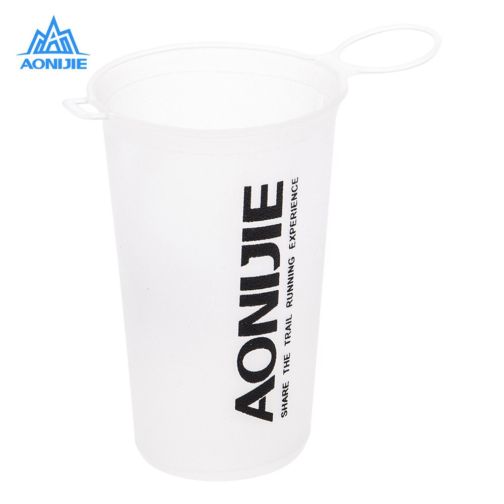 Aonijie sammenleggbar vannpose  s200 bpa gratis myk kopp 200ml utendørs sport camping maraton sykling