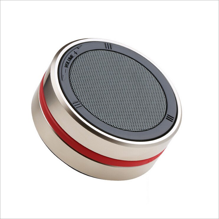 X1 Mini Bluetooth Speaker Draagbare Metalen Kleine Stalen Kanon Handsfree Bellen Draadloze Speaker