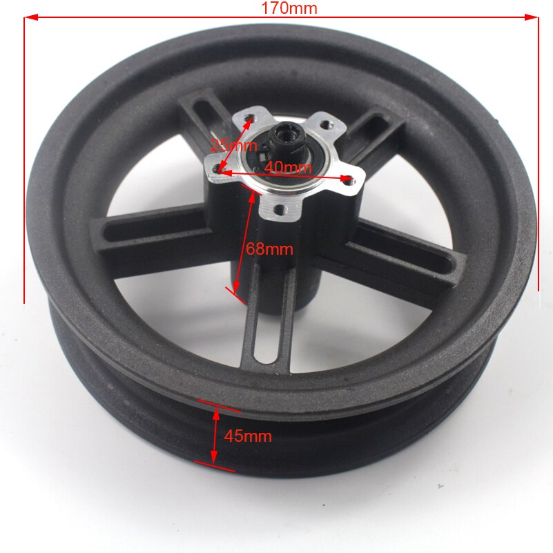 M365 pro bakhjulnav til xiaomi mijia  m365 pro elektriske scooter bakhjulnav reservedeler: Fem skrog