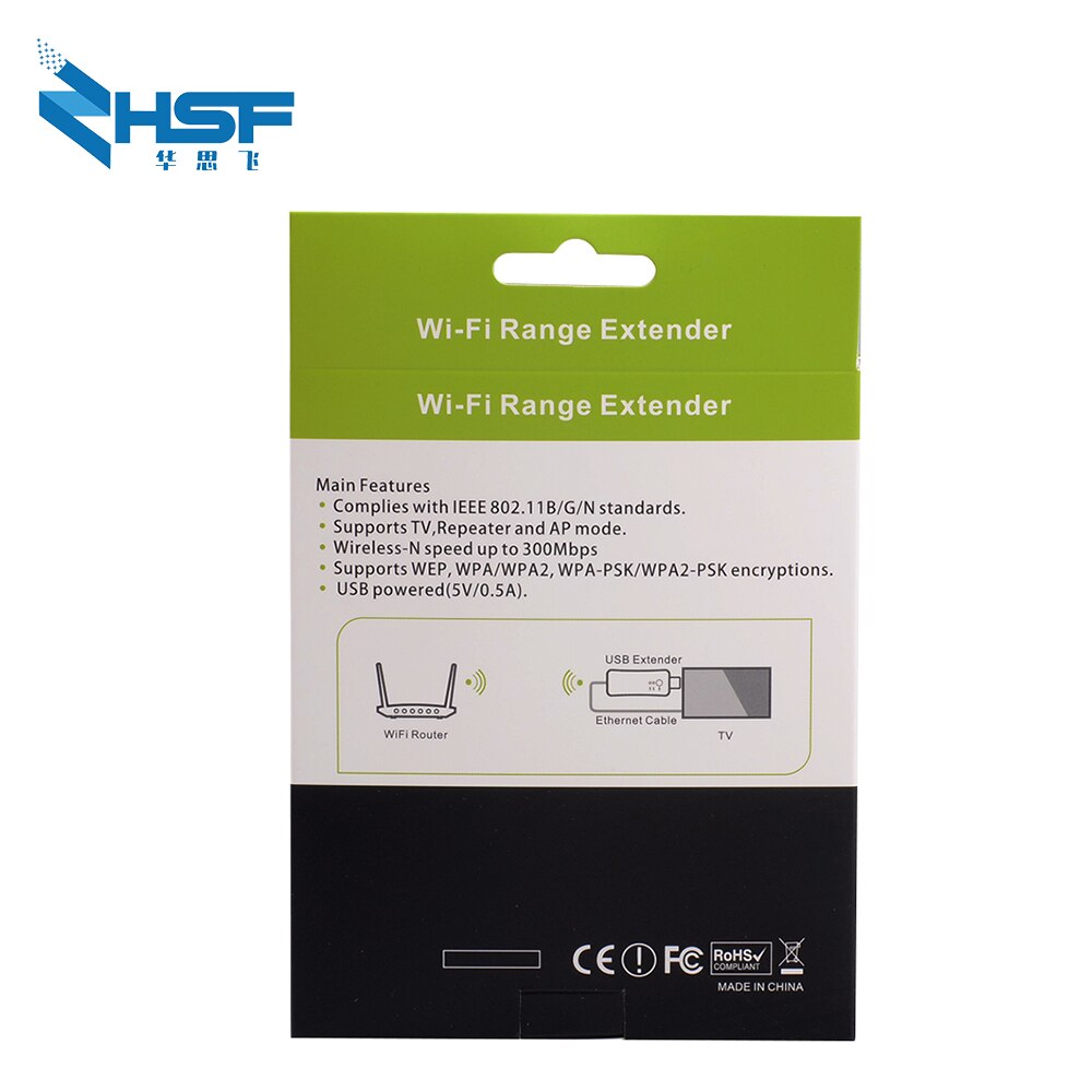 300Mpbs Usb Draagbare Draadloze Wifi Smart Tv Netwerk Adapter Universele Hdtv RJ45 Repeater Ap Wps Forxiaomi Huawei Lg Tv