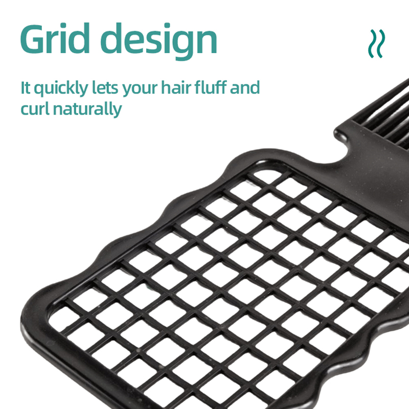 6 stks Professionele Krullend Haar Spons Twist Borstel Magic Afro Kam Rat Staart Kam Duurzaam Rubberen Vork Kam Krullend Haar Styling Tools