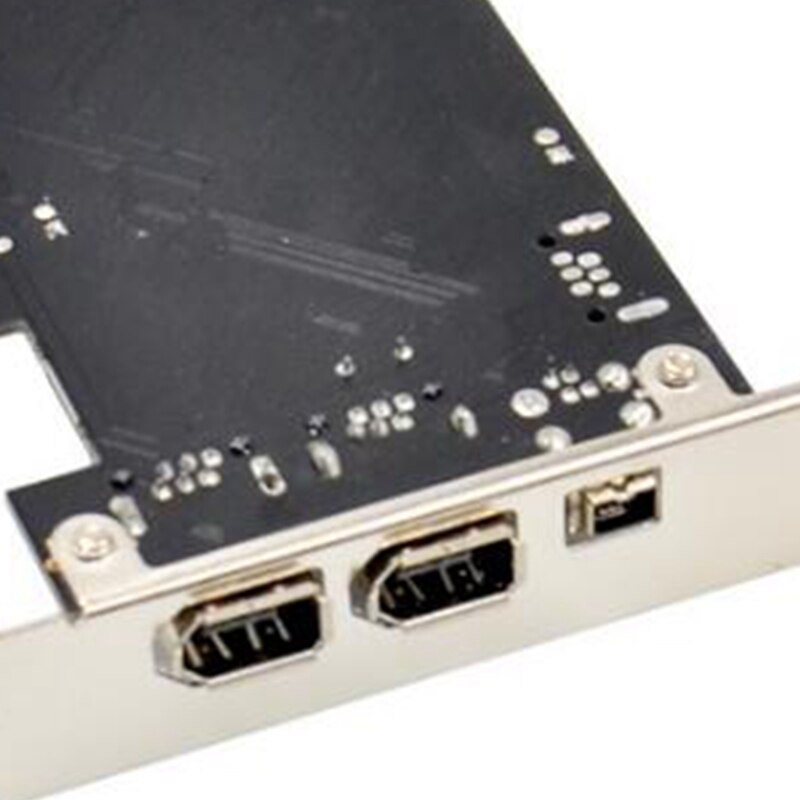 Pci-express firewire-kort med ieee 1394a 2 a+1 mini a ports  vt6308p ti chipset controller-kort til stationær pc