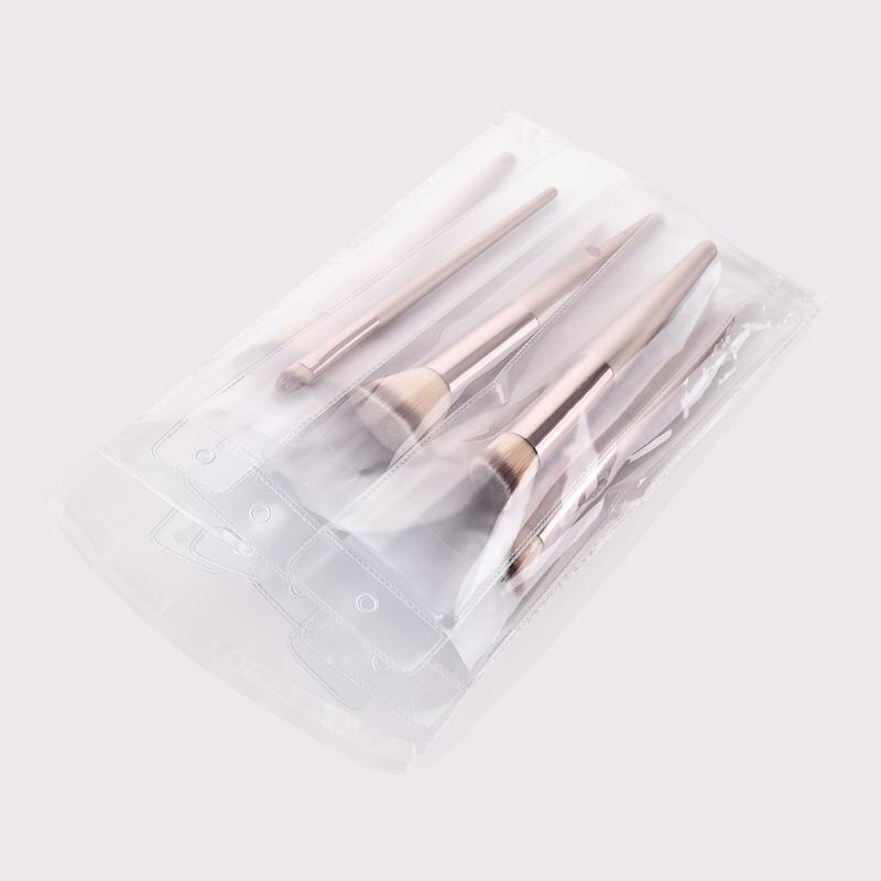 10pc trä ögonbryn ögonskugga borste makeup borstar foundation rouge blanda kosmetisk skönhet smink verktyg косметика maquillaje