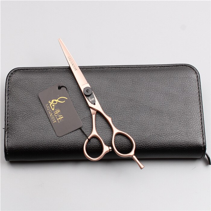 5.5 &quot; 16cm japan 440c mr kanin rosa guld frisør saks tyndere saks skære saks hår saks  t9015: T9015 mgjin  c 5.5y