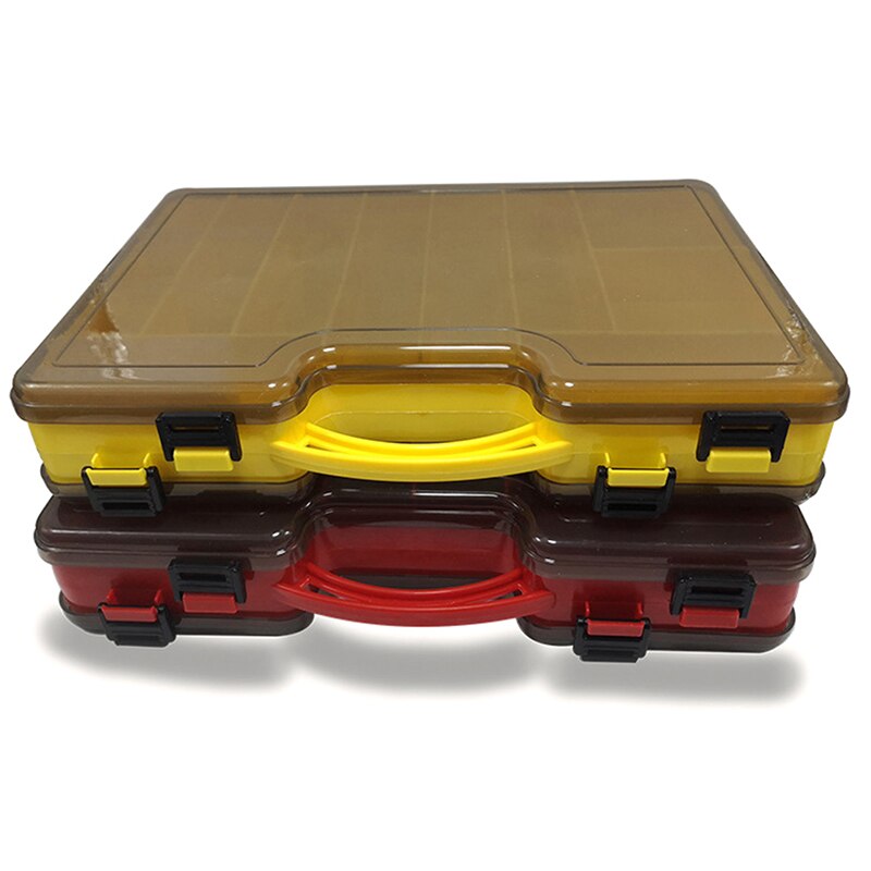 Fishing Tackle Boxes Large Space Double Multi-function Lure Box Free Space