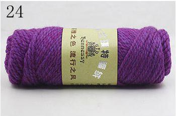 100g alpaga épais Mohari laine Crochet fil pour Visan à la main tricot doux pull chapeau écharpe cachemire fil AQ339: 24