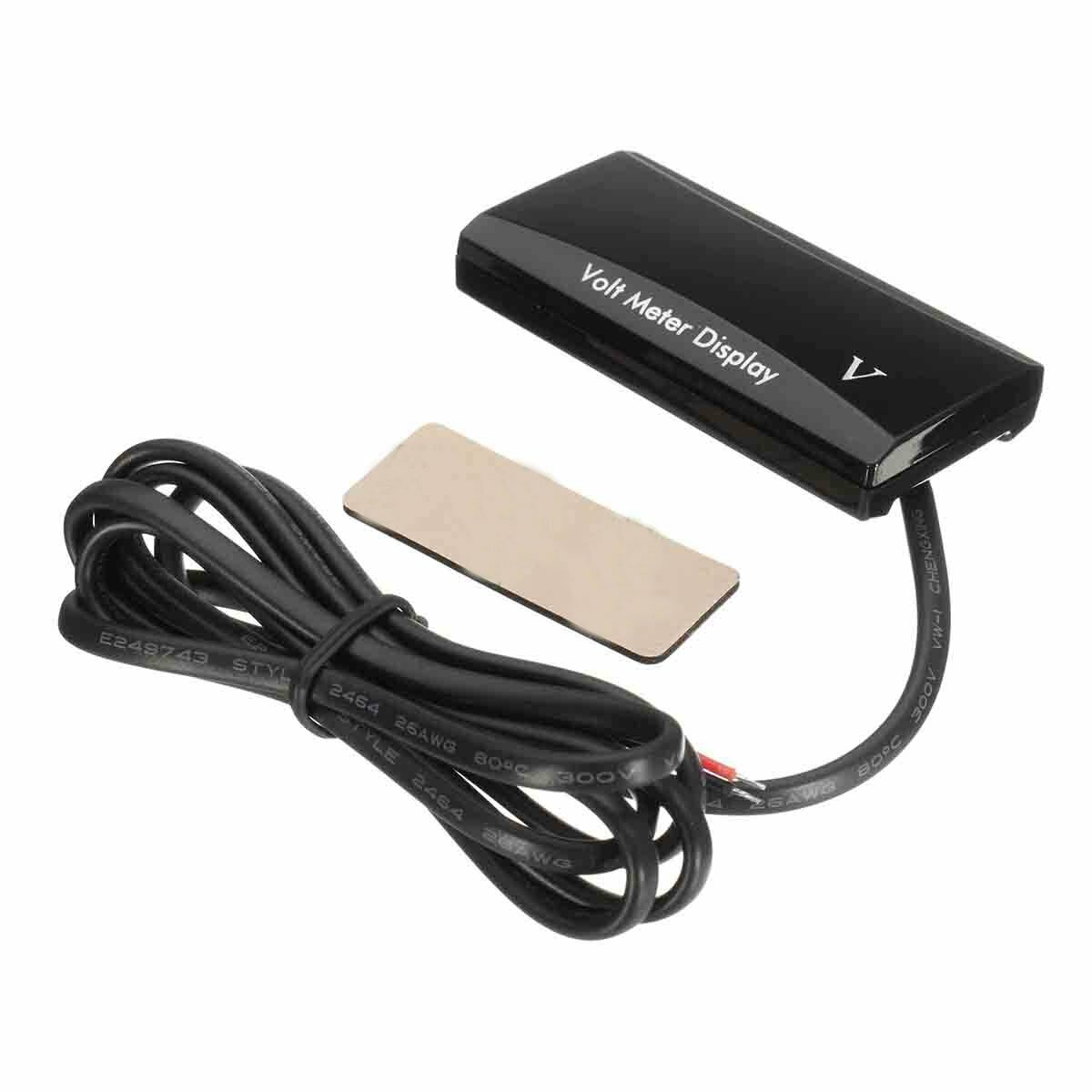 12V Digitale Led Display Volt Meterr Auto Motorfiets Voltage Volt Gauge Panel Meter