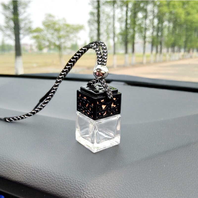 Flessen Van Glazen Auto Parfum Hangende Essentiële Oliediffuser, Hervulbare Luchtverfrissing Potten Voor Autodecor Van 0,65 € | DHgate