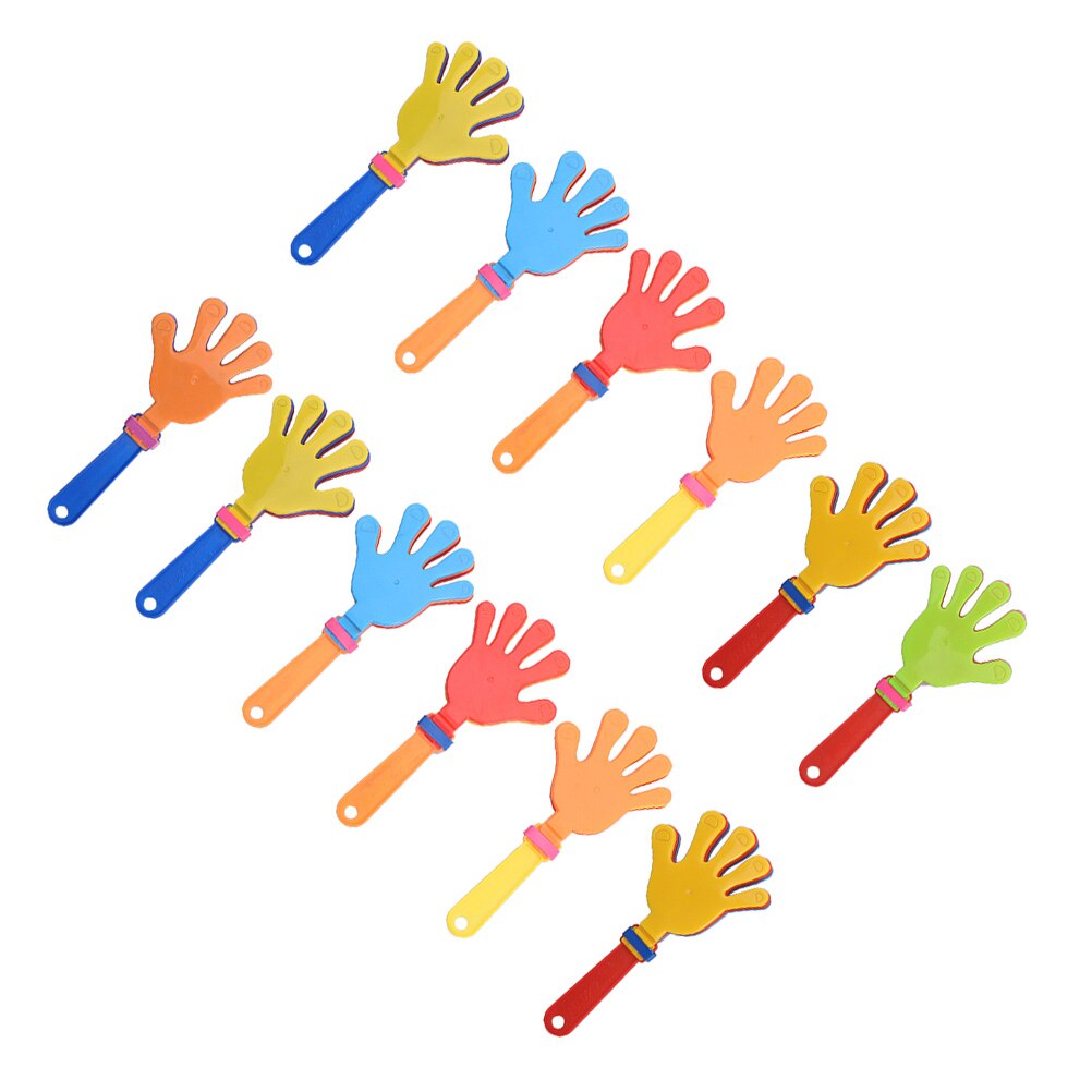 24pcs Hand Clappers Plastic Clapping Device Clapping Hands Party Accessories