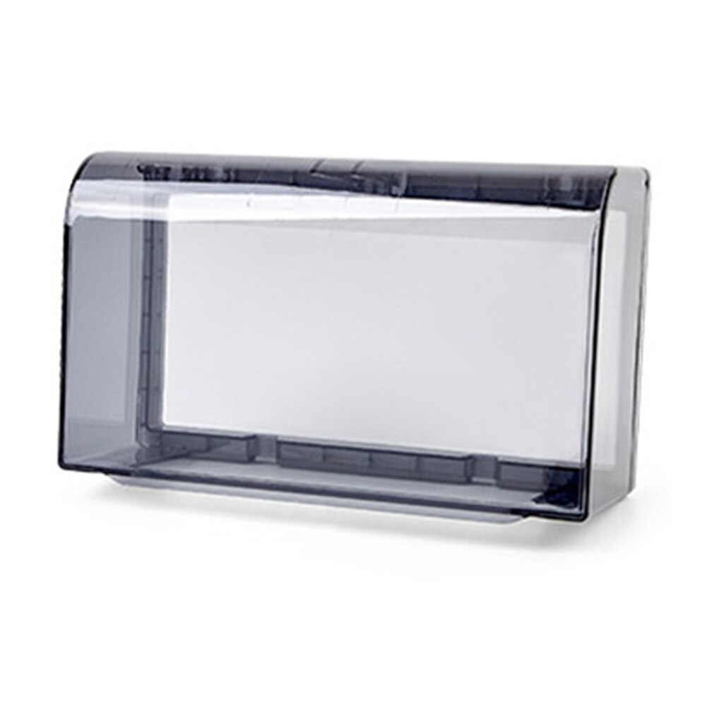 Gniazdko ścienne pudełko ochronne osłona przeciwpyłowa domowe wodoodporne wieczko na zatrzask pudełko z przykrywką robić domu kuchnia toaleta łazienka: C