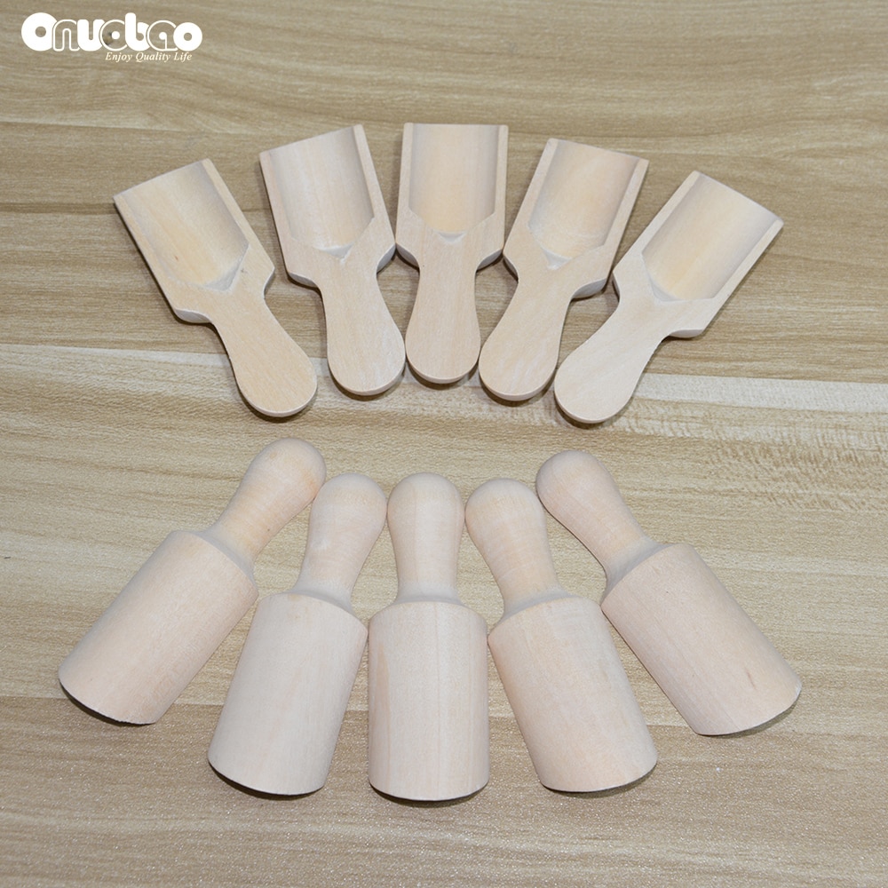 Onuobao 20/50/ 100 stücke Mini kleine holz schaufel Heimat Küche Kochen Kaffee Löffel Zucker Tee Löffel Salz Gewürz Honig Teelöffel