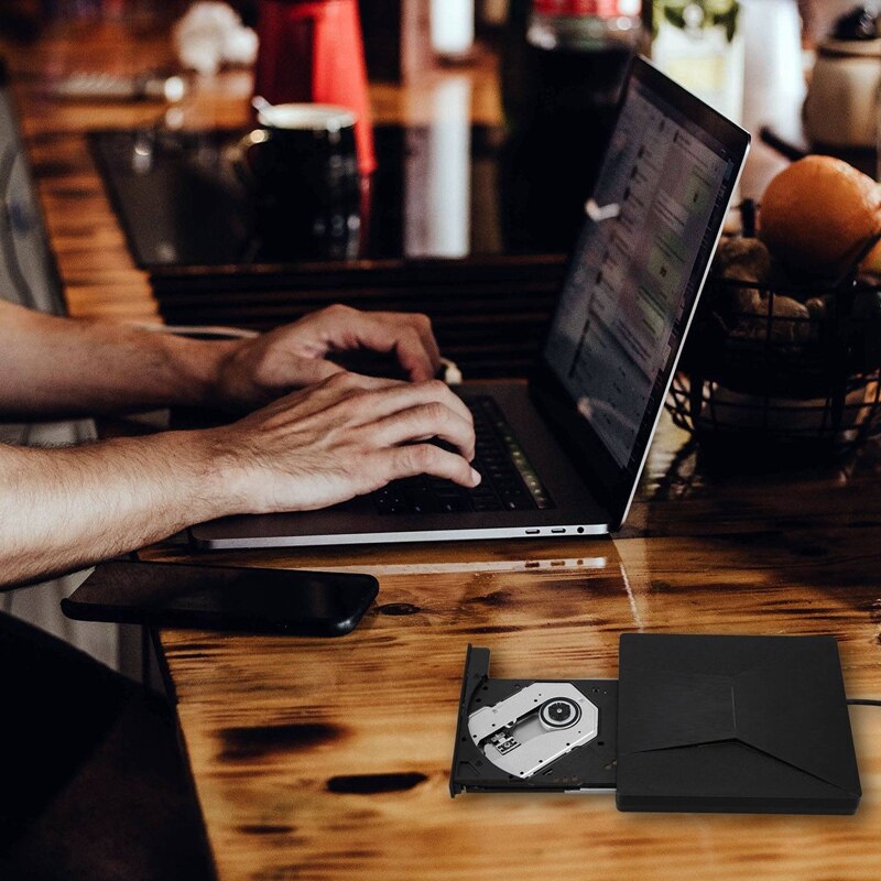 Usb 3.0 Type C Draagbare High-Speed Dvd +/Rw Brander Kleurrijke Dvd Drive Speler Voor Mac-boek/Venster Os Computers