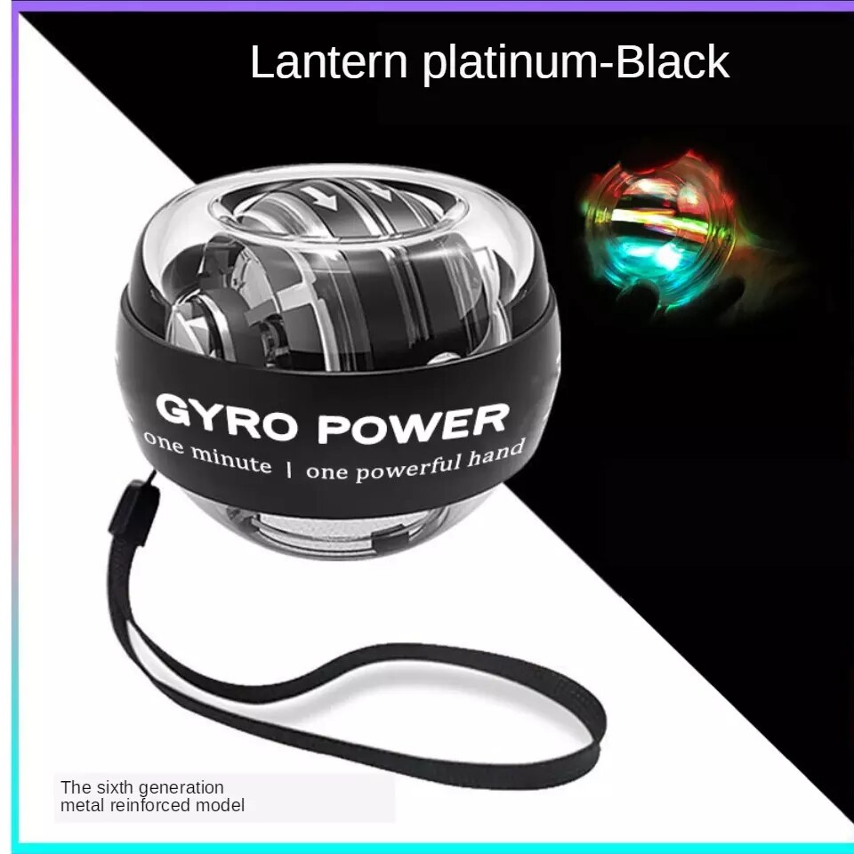 LED Light Self-starting Power ball Wrist Power Hand Ball Muscle Relax Spinning Wrist Trainer Exercise Equipment Strengthener