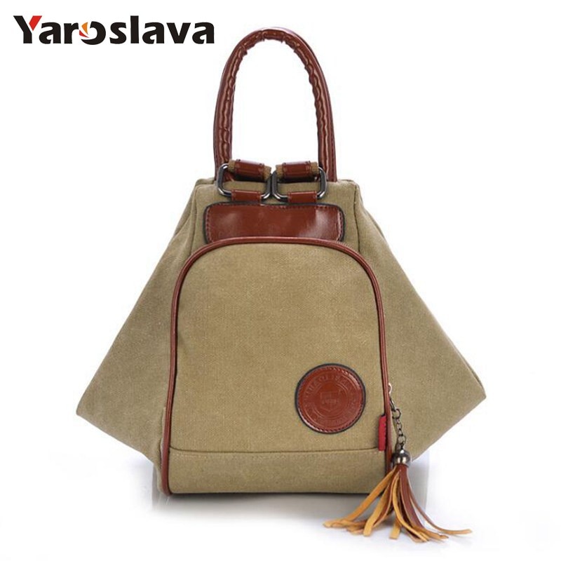 Mode Vrouwen Handtassen Casual Canvas Tassen Een Schoudertas Crossbody Boodschappentas Bolsas Bakken Multifunctionele LL835