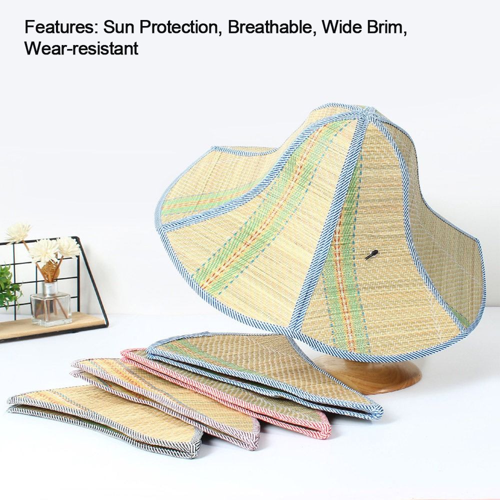 Printemps été femmes parasol chapeaux Anti-UV grandes visières casquette de plage chapeau de soleil chapeau de paille casquette de pêcheur printemps été parasol chapeaux