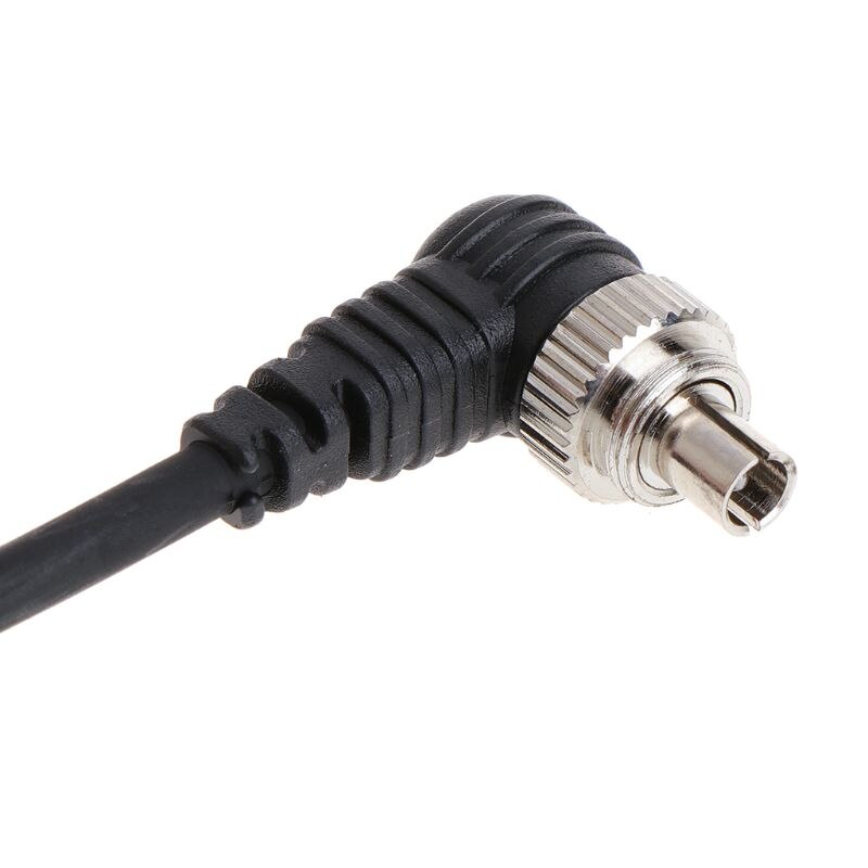 3.5Mm Plug Naar Male Flash Pc Sync Cord Kabel Licht Trigger Voor Studio Fotografie B95D