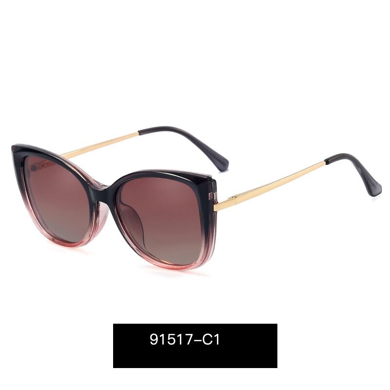 Optical Spectacle Frame Women Magnetic Clip On Sunglasses Polarized Glasses frame For female Myopia Eyeglasses: c1