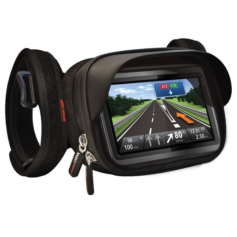 Waterdichte GPS Pouch, Houder, case Tas voor 4.3 "tot 5" GPS TOMTOM GARMIN Magellan GPS om tie op motorfiets