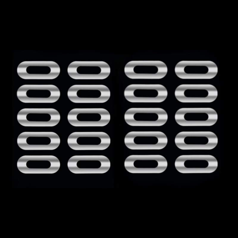 10/20 stück universelle ladeanschluss-schutzaufkleber für android- und ios-handys mit typ-c- und micro-usb-anschluss.: 20 matte handyhüllen für iphone