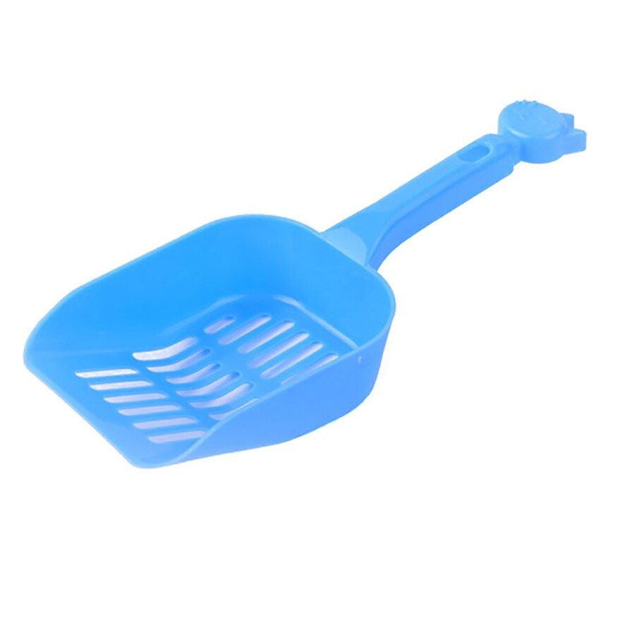 Pet Cleaning Supplies, Plastic Cat Litter Shovel, A Good Helper for Small and Medium-sized Cats and Dogs To Clean Cat Toilet: Sky Blue