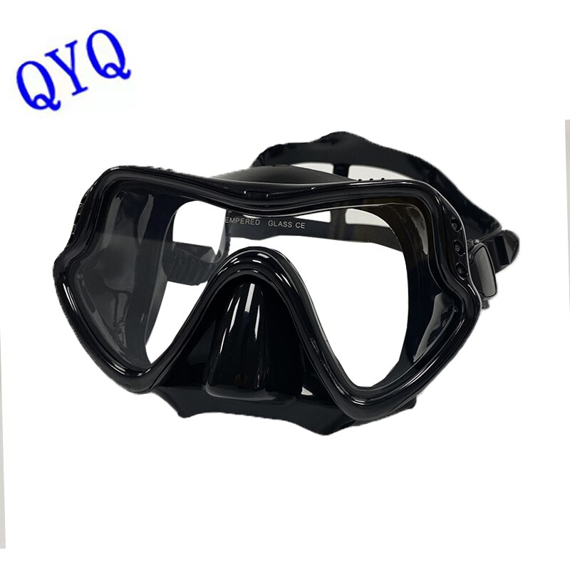 QYQ Tauchmaske, professionelle Schnorchel-Tauchmaske und Schnorchelbrille, Brille, Tauchen, Schwimmen, leichtes Atemschlauch-einstellen, Schnorchelmaske