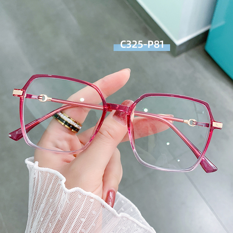 Prescription Eyeglasses Frame Women Eyeglasses Full Rim Flexible TR-90 Glasses Frame Optical Eyewear Female Spec