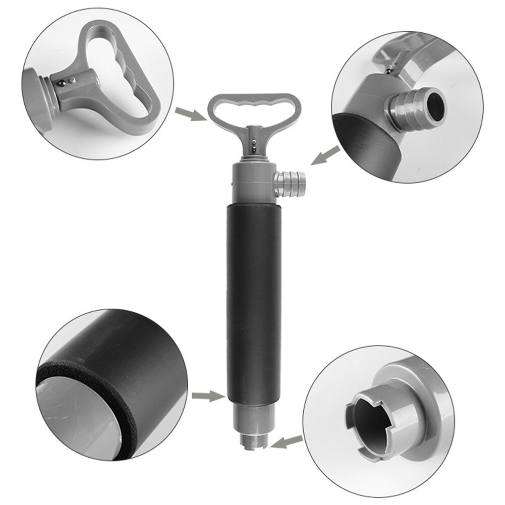 41cm Kayak Hand Pump with Tube Canoe Floating Hand Bilge Pump Rescue Emergency Water Bailing Pump Kayak Canoe Accessories