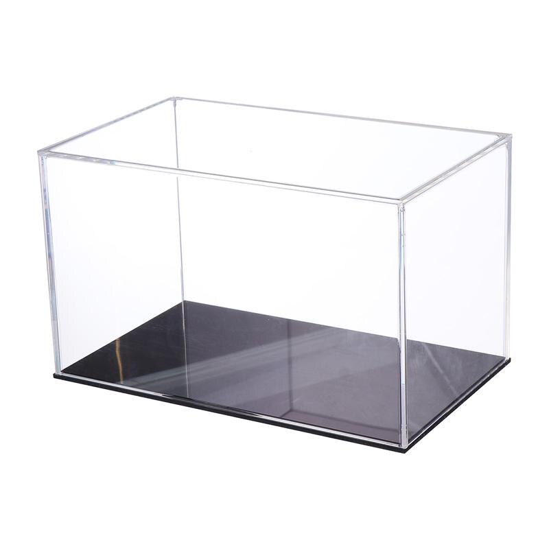 Acrylic Transparent Model Display Box Clear Model Box (Vertical Style)