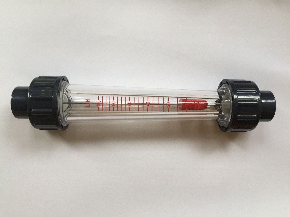 LZS-15 1/2 "10-100L/H Wwater Flow Meter Indicator Teller Rotameter Vloeibare Flowmeter 202Mm