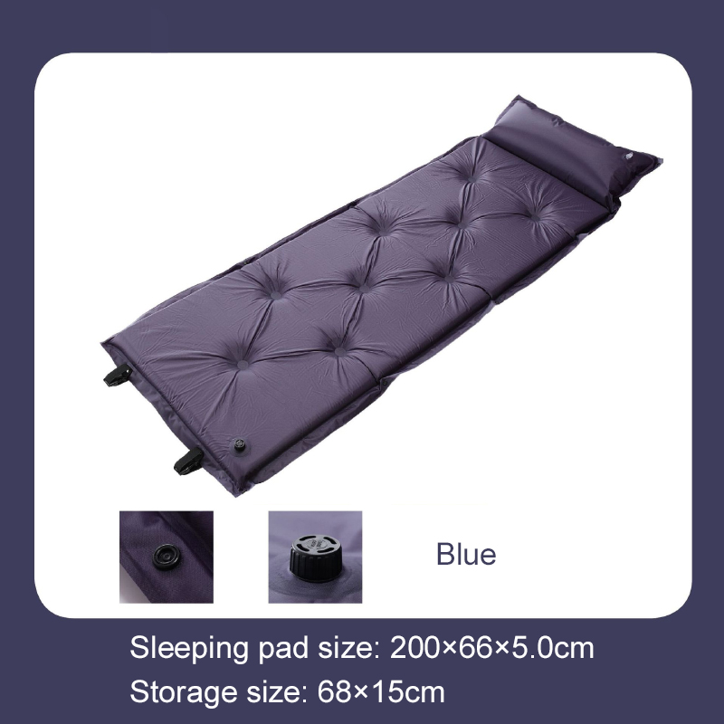 Self-Inflating Camping Mat Outdoor Sleeping Pad Ultralight Inflatable Mattress Portable Travel Hiking Camping Air Mattress: JXL
