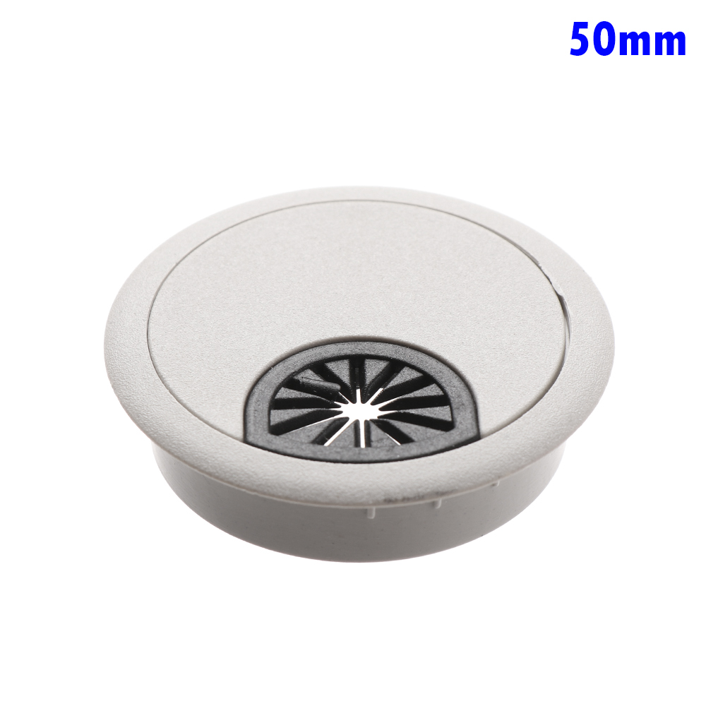 Wall Wire Hole Cover Reserved Drill Hole Panel Decor Cabinet Office Desk Hole Cap Dust Pipe Plug Hardware Decorative Cover: 50mm Diameter