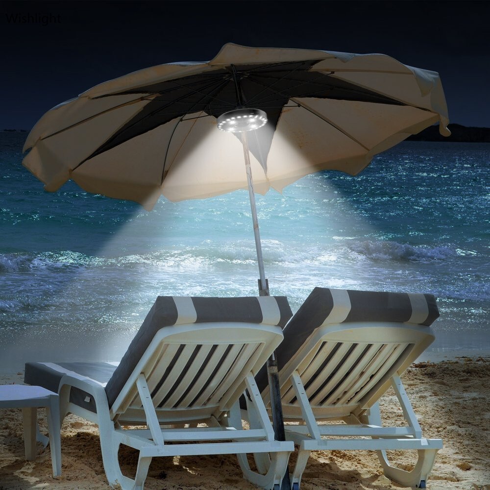 Led Paraplu Lamp Balkon Nood Tent Licht Afneembare Outdoor Camping Lampen Draagbare Romeinse Verlichting
