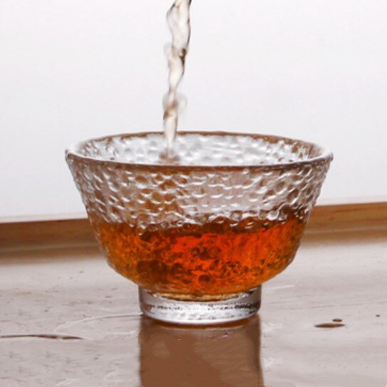 Creatieve Japanse Stijl Glas Wijn Fles Duim Gat Sake Ijs Kruik Unieke Wijn Decanter Bar Cocktail Champagne Koeling Gereedschap: 1pc cup