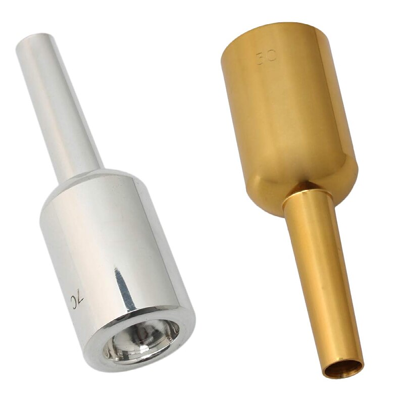 Zilver/Goud Messing Trompet Mondstuk Messing Mondstuk Vervanging