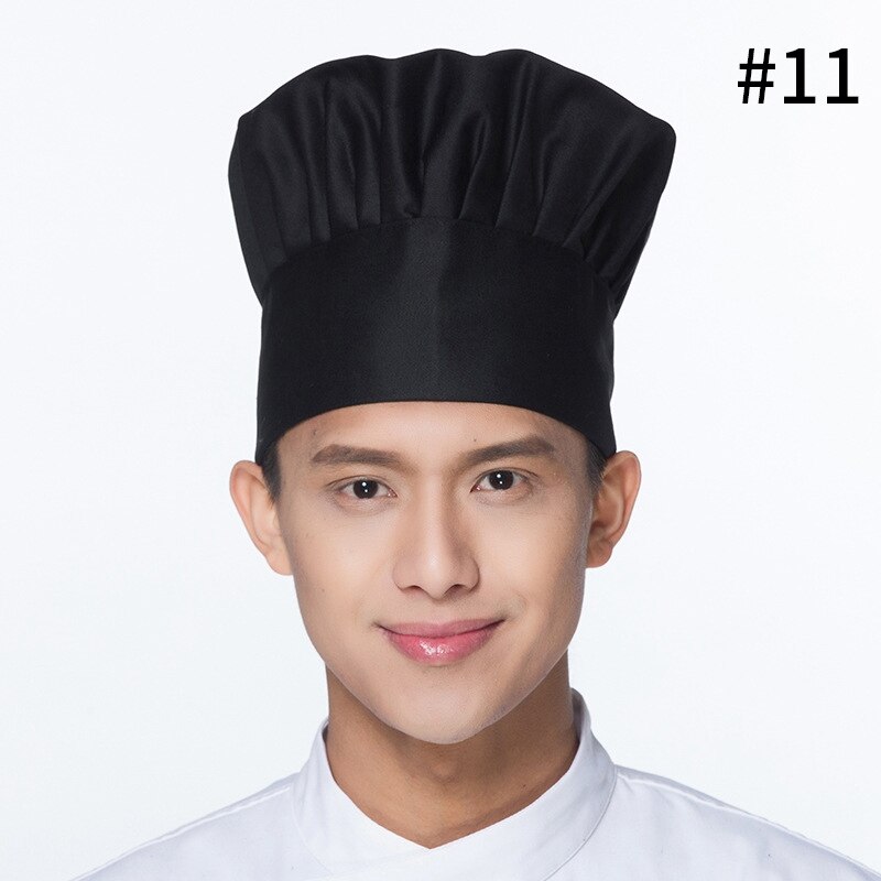 Sombreros de cocinero Chef del restaurante cocina sombreros Hotel sombreros de camarero de Cocina Barbacoa champiñones ropa de servicio de alimentos Accesorios: style11