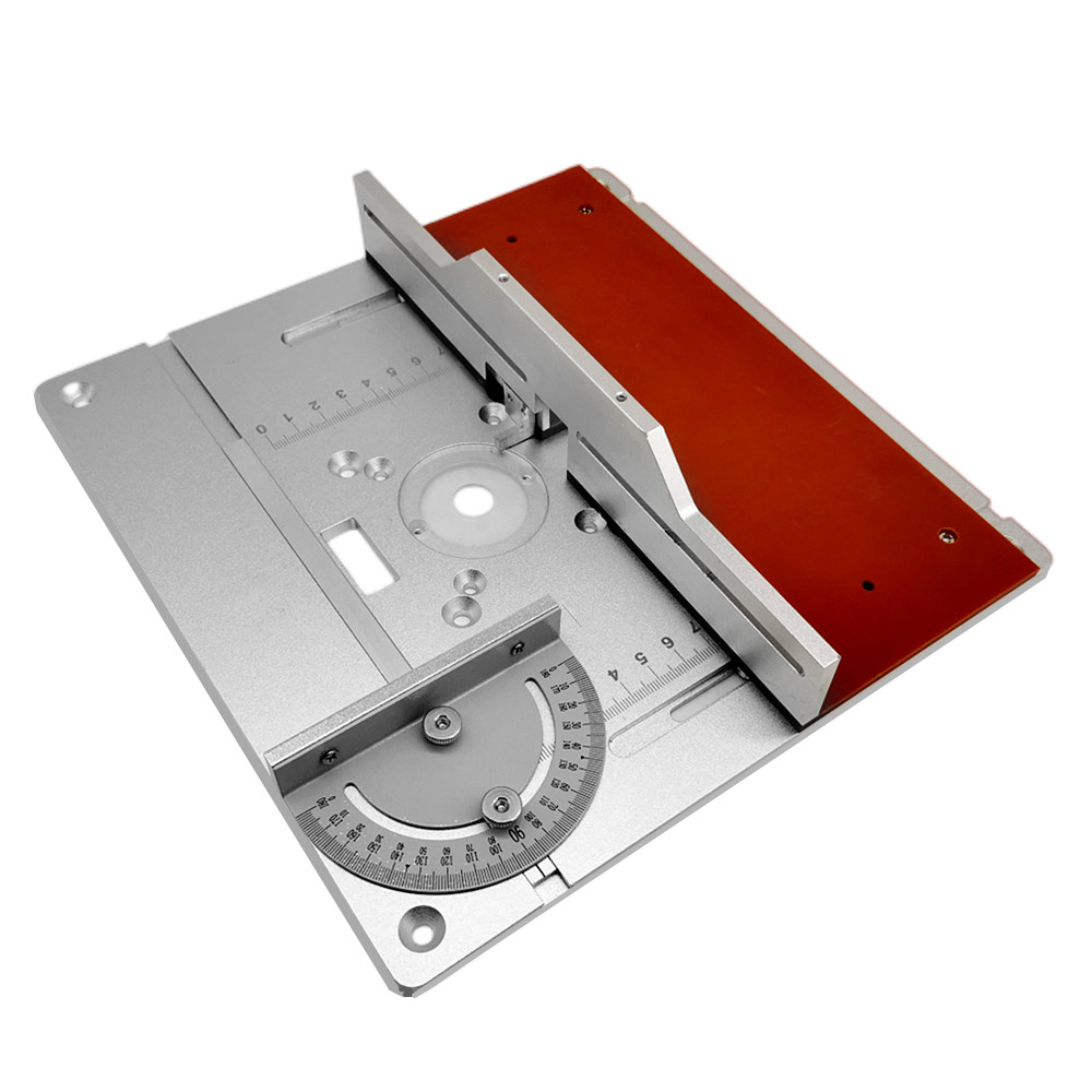 Aluminium Router Guide Aluminium Router Table Insert Plate Electric Wood ... – Vicedeal