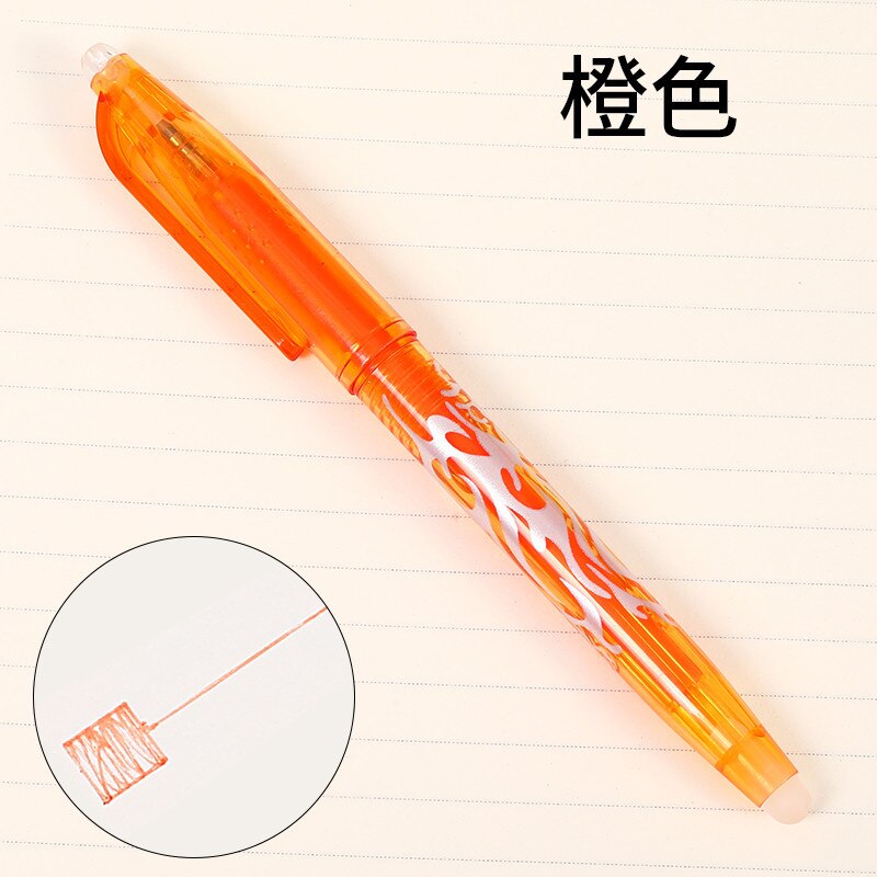 1Pcs Uitwisbare Kleur Goocheltrucs Herschrijven De Lettertype Verdwijnen Magic Pen, Verwarming Lettertypen Verdwijnen Gekleurde Kleur Speelgoed: s 1pcs