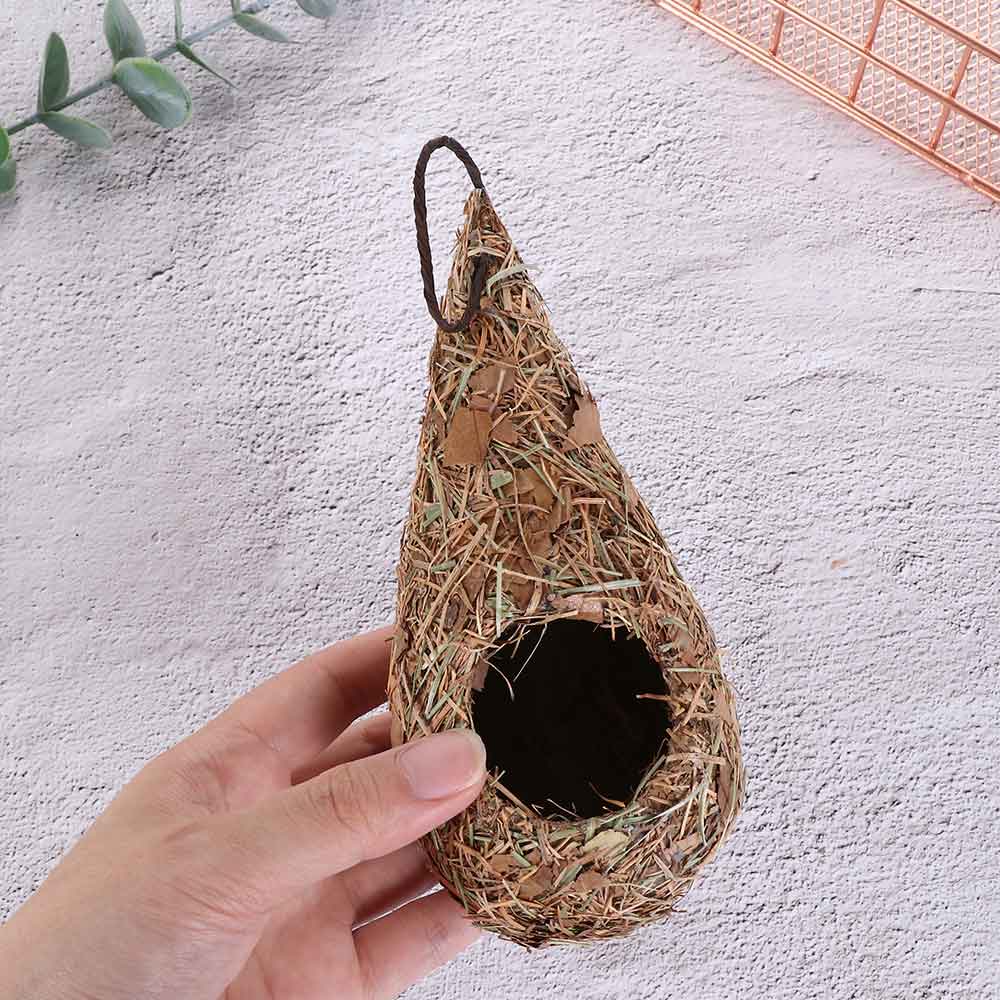 Natuurlijke Vogel Hut Voor Buiten Hand Geweven Roosting Nest Vogel Hut Voor Yard Decoratie Kolibrie Huis Vogel nest
